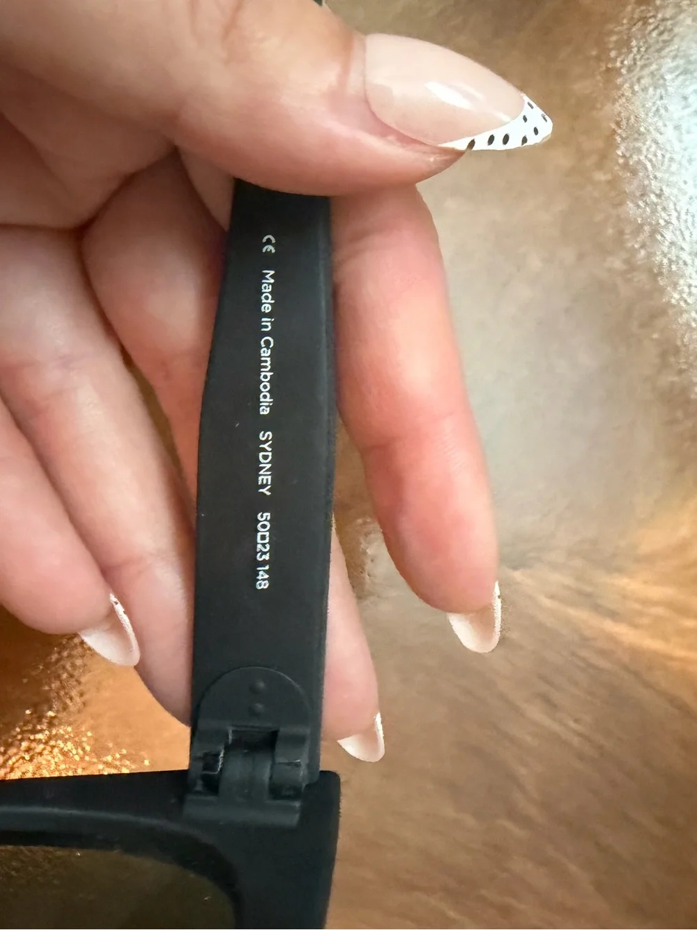 TOMS Sydney Matte Black Cat Eye 